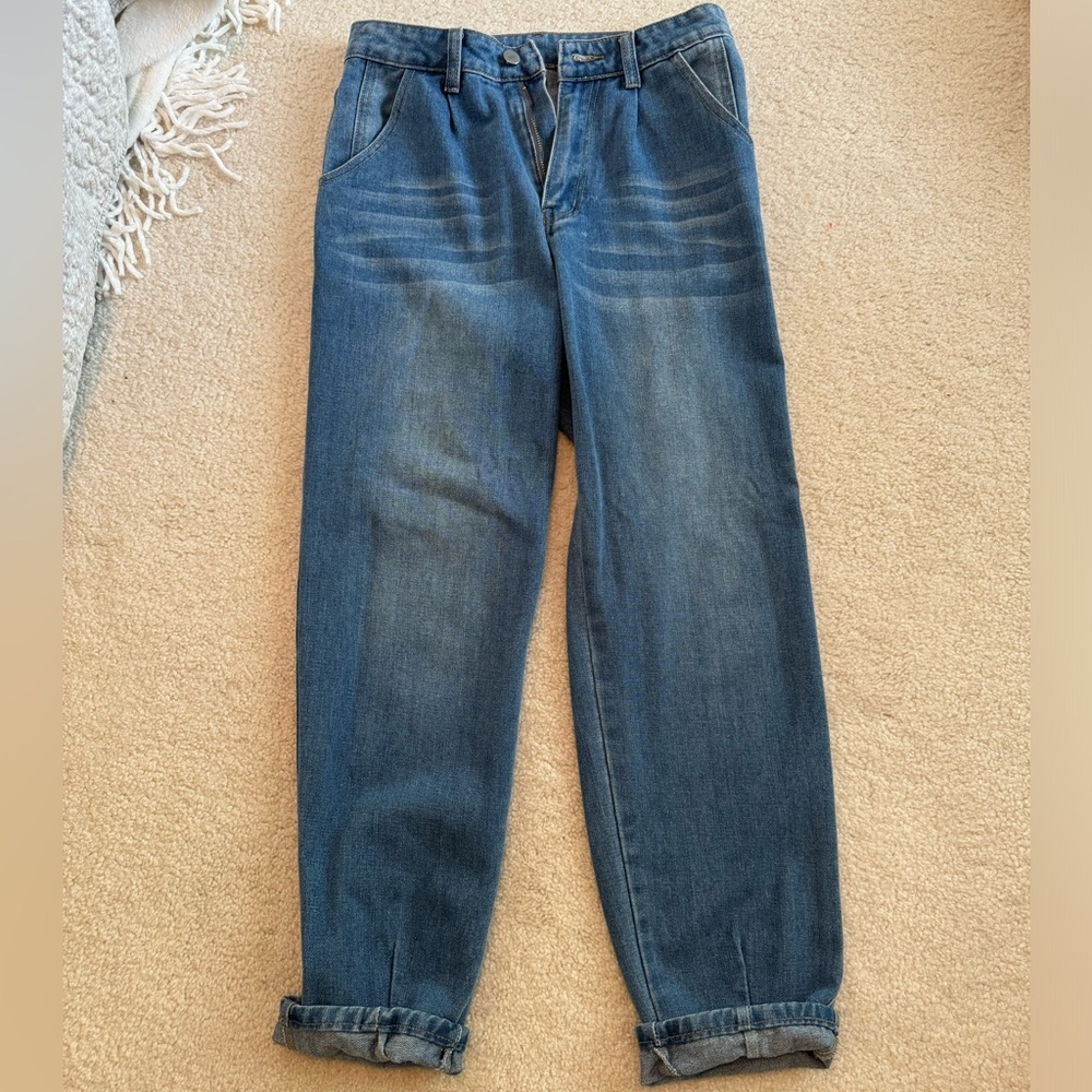 SHEIN size M Denim Jeans, never worn, baggy fit.